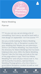 Mobile Screenshot of maineweddingplanner.com